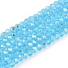 Electroplate Glass Beads Strands LS-EGLA-A044-T2mm-L08-1