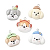 Opaque Resin Pendants RESI-A054-01-1