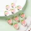 Transparent Enamel Acrylic Beads TACR-S155-003C-6