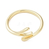 Brass Open Cuff Ring LS-RJEW-R143-01F-G-3
