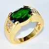 Brass with Cubic Zirconia Finger Rings FS-WG2B993-12-1