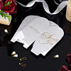 10Pcs Square Folding Candy Boxes CON-TA0001-12-6