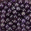 120Pcs Natural Amethyst Round Beads G-PA0001-16A-1
