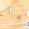 Organic Glass Earring Stands Displays LS-EDIS-E008-01-5