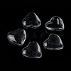 Transparent Glass Heart Cabochons GGLA-R021-20mm-6
