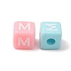 Opaque Acrylic European Beads AC-CBA7A73-01M-2