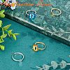 Non-Tarnish 304 Stainless Steel Pad Ring Settings STAS-K278-11F-P-4