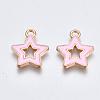 Alloy Enamel Pendants X-ENAM-S121-027B-2