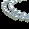 Imitation Jade Glass Beads Stands EGLA-A035-J8mm-B06-4
