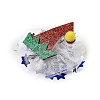 Christmas Theme Glitter Felt Fabric Alligator Hair Clip LS-PHAR-U002-01H-3