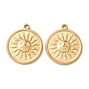 304 Stainless Steel Pendants SA-CBABD1E-06G-1