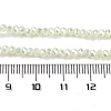 Baking Electroplate Glass Beads Strands LS-DGLA-A039-J2MM-B17-4