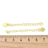 Rack Plating Brass Chain Extender X-FIND-T071-16G-02-3