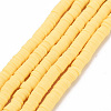 Handmade Polymer Clay Bead Strands CLAY-T002-6mm-56-1