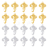 DICOSMETIC 20Pcs 2 Colors 304 Stainless Steel Pendants STAS-DC0013-71-1