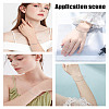 2Pcs Brass Micro Pave Cubic Zirconia Cable Chains Bracelets for Women BJEW-LP0011-12-4