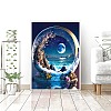 Moon Diamond Picture for Living Room Bedroom Decorative Painting PW-WG092C0-02-1