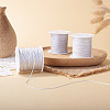 3 Rolls 3 Styles Round Nylon Braided Cord NWIR-TADJ0001-03A-6