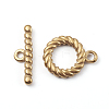 Ion Plating(IP) 304 Stainless Steel Toggle Clasps STAS-D170-03G-1