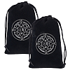 Velvet Tarot Card Storage Bags DIY-WH20003-11C-1