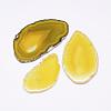 Natural Agate Slices Big Pendants G-E022-6-1