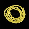 Transparent Glass Beads Strands EGLA-A044-T1mm-MD29-4