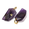 Natural Amethyst Pendants GG-CBA51ED-04G-02-3