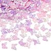 Pearlized ABS Plastic Imitation Pearl Beads KY-P021-04B-08-1