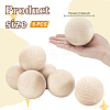 Wood Beads WOOD-WH0029-140-2