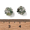 Natural Moss Agate Woven Beads GG-CBA2E9C-F28-01-3