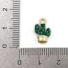 Alloy Enamel Charms FIND-I052-03G-03-3