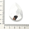 Faceted Glass Rhinestone Cabochons GGLA-C032-09-3