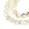 Transparent Glass Beads Strands EGLA-N021-4mm-07-3