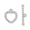 Brass Toggle Clasps KK-CBA42CA-01D-P-2
