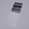 Plastic Fondant Stencil DIY-WH0221-01O-2