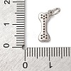 Brass Micro Pave Cubic Zirconia Pendants KK-P308-59P-3