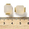 Natural Agate Cube Beads G-G179-02-3