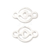 Brass Connector Charms KK-F907-10S-2