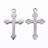Tarnish Resistant 304 Stainless Steel Cross Pendants LS-STAS-H397-38P-2