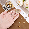 60Pcs 2 Colors 304 Stainless Steel Charms STAS-HY0001-98-3