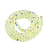 Transparent Glass Beads Strands LS-EGLA-N016-6mm-07-2