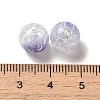 Duotone Spray Painted Crackle Acrylic Beads OACR-G029-02F-3