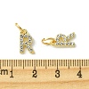 Rack Plating Alloy Rhinestone Pendants PALLOY-S187-01R-3