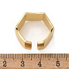 Brass Cuff Rings RJEW-C120-13G-5