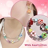 8Pcs 8 Styles Handmade Porcelain Enamel Beads PORC-YW0001-63-6
