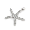 Brass Micro Pave Cubic Zirconia Pendants KK-R230-02P-2