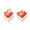 Real 18K Gold Plated Brass Charms LS-KK-L006-019C-1