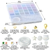 DIY Glass Beads Bracelets Mking Kits DIY-FS0006-54B-4