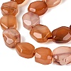 Dyed & Heated Natural Agate Beads Strands G-N359-15A-09-4