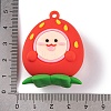 Fruit PVC Plastic Pendants KY-S172-08B-3